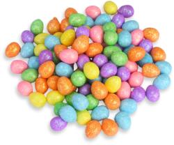  Csillámos polisztirol tojás vegyes színek 1, 5*1, 8cm 100db/cs - kosarbolt