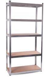 AGA Fém polcrendszer 180x90x40 cm 5 polc (MR4600)