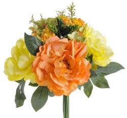  Buchet hortensie+bujor+verdeata (3969)