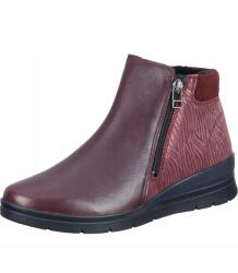 Comfortabel női bőr bakancs bordó 990706-41 méret 38 (990706-41)
