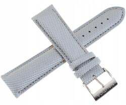  Ezüst Színű Varrott Bőr Óraszíj Nautica A14570G 22 mm (PA14570G)