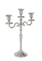 Bizzotto Sfesnic aluminiu argintiu Karan 29x29x40 cm (0186071deco)
