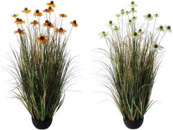 AdTrend Set 2 ghivece Margarete artificiale 20 x 123 cm (101080)