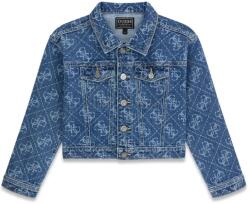GUESS Деним яке за момиче с контрастни лога Guess и копчета