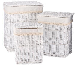 AdTrend Set 3 cosuri depozitare 32 x 21 x 40, 5, 38, 5 x 28, 5 x 49, 45 x 34, 5 x 57, 5 cm (100427)