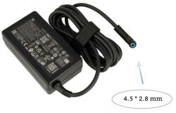 HP Alimentator laptop HP smart 4.5 x 2.8 mm pin interior, 854055-001, original, bulk