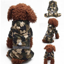  Kutyaruha - Kutyaoverál - kutyaesőkabát - Terepmintás - 3XL