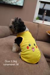  Kutyaruha - Pikatchu mintás trikó - L