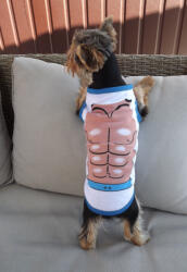  Kutyaruha - Izmos felsőtest mintás pamut ing - XS