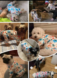  Kutyaruha - Cuki kisállatos pizsi - L