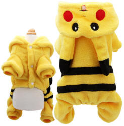  Kutyaruha - Overál, kezeslábas, pihe puha anyag - Pikachu - L