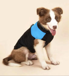  Kutyaruha - Vízhatlan széltörő mellény cipzárral 7XL Méretig -L - zöld