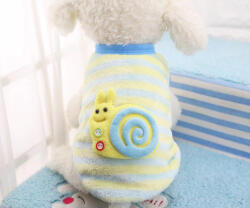  Kutyaruha - Csiga Mintás Trikó - Pihe Puha anyag és tökéletes hűvösebb napokon is - XXS