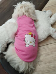  Kutyaruha - Hello Kitty Mintás Trikó - M