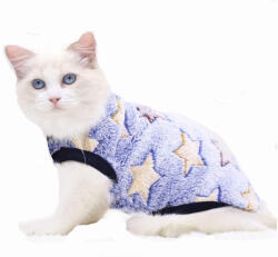  Kutyaruha - Csillagos Mintás Trikó - Pihe Puha anyag és tökéletes hűvösebb napokon is - kétféle színben - M - bézs