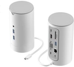  DOKKOLÓ USB-C -> HDMI/VGA/USB 3.1 C/USB 3.0x3/R, Vention (TPHWC-EU)