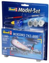 Revell Model Set Boeing 747-200, Revell 64210, scara 1: 390 (4009864210)