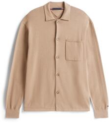 Tommy Hilfiger Men's Cotton Button-Front Overshirt - Coast Taupe AFE