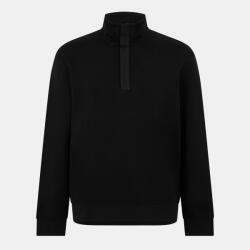 Giorgio Armani Men's Quarter Zip Pullover - Black