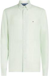 Tommy Hilfiger Риза Tommy Hilfiger Men's Pigment Dyed Long-Sleeve Plain Shirt - Opal Green