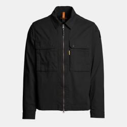 Parajumpers Men's Tel Structured Tailored Fit Overshirt - Black 541