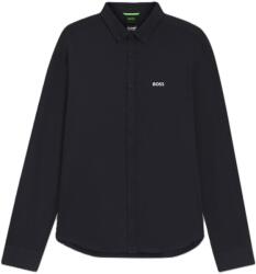 HUGO BOSS Риза с дълъг ръкав Boss Mens BOSS GREEN Motion Long Sleeve Buttoned Shirt with Logo Detail - Dark Beige 257