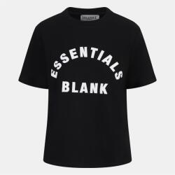Blank Essentials Дамска тениска Blank Essentials Blank Arched Print Puff T-Shirt Ladies - Black