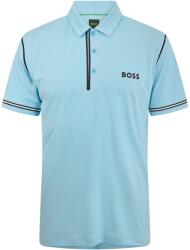 Boss Блуза с яка Boss Mens BOSS Short Sleeve Polo Shirt with Logo Detail (Paddytech Goc) - Pastel Blue