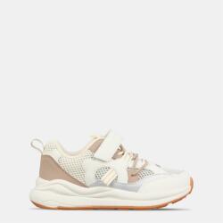 Fabric Маратонки Fabric Kids' Hook and Loop Trainers - Cream
