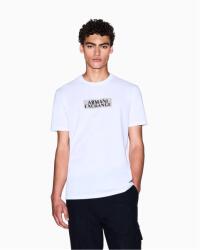 Armani Exchange Тениска Armani Exchange Men's Regular Fit T-Shirt - White/Gold