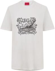 HUGO Блуза с яка HUGO Men's Diwom Short Sleeve Polo Shirt - White