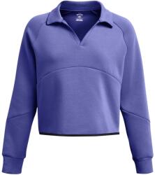 Under Armour Блуза Under Armour Women's Unstop Rugby Cropped Crew Sweatshirt - Purple