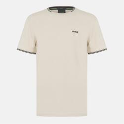 Boss Тениска Boss Mens BOSS Green Short Sleeve T-Shirt with Logo Detail (Taul Regular Fit) - Open White 131