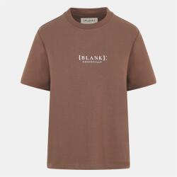 Blank Essentials Дамска тениска Blank Essentials Blank E Core Puff Print T-Shirt Ladies - Chocolate