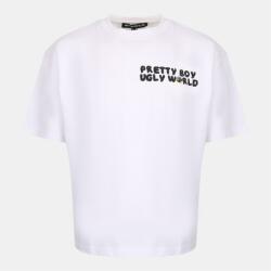 Pretty boy ugly world Детска тениска PRETTY BOY UGLY WORLD The Pretty Boy Ugly World Regular Fit T-Shirt Mens - White/Multi