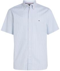 Tommy Hilfiger Men's Striped Short-Sleeve Oxford Shirt - Cloudy Blue