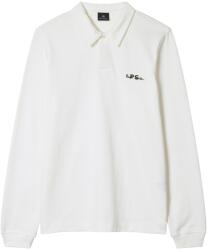 PS Paul Smith Блуза с яка PS Paul Smith Men's Embroidered Long-Sleeve Rugby Polo Shirt - White 02