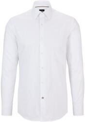 HUGO BOSS Риза с дълъг ръкав Boss Hank Long Sleeve Shirt - White