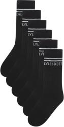 Lyle and Scott Чорапи Lyle and Scott Kids' Crew Socks - Black - sportihobi - 50,83 лв