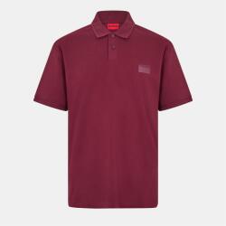 Hugo Блуза с яка Hugo Men's Delastolo Red Cotton Short Sleeve Polo Shirt - Dark Red 602