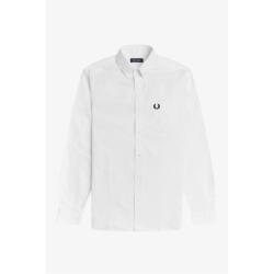 Fred Perry Oxford Shirt - White100