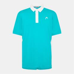 HEAD Блуза с яка HEAD Men's Slice Short Sleeve Performance Polo Shirt - Blue