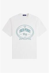 Fred Perry Тениска Fred Perry Men's Champions Regular Fit T-Shirt - Snow White 129