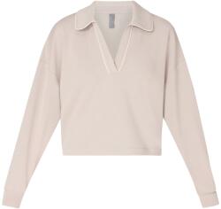 Sweaty betty Блуза SWEATY BETTY Women's Sand Henley Cropped Sweatshirt - mushroom beige