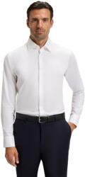 HUGO BOSS Риза с дълъг ръкав Boss Men's H Joe Kent Long Sleeve Oxford Shirt - Black