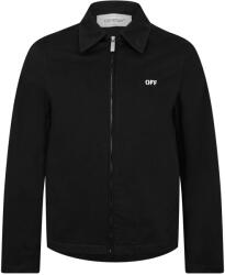 OFF WHITE Риза с дълъг ръкав OFF WHITE Men's Arrow Long Sleeve Zip Overshirt - Black