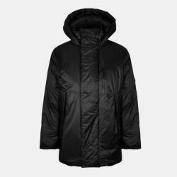 RAINS Яке RAINS Men's Torna Long Waterproof Windproof Hooded Medium Puffer Jacket - Black 01