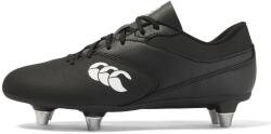 Canterbury Юношески ръгби обувки Canterbury Phoenix Raze Junior Soft Ground Rugby Boots - Black/White