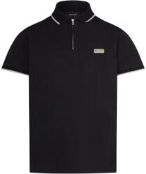 MALLET Блуза с яка MALLET Men's Breathable Soft-Touch Short Sleeve Polo Shirt - Black Organic