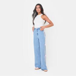 I Saw It First Дънки I Saw It First Bow Side Wide Leg Jeans - Mid Blue